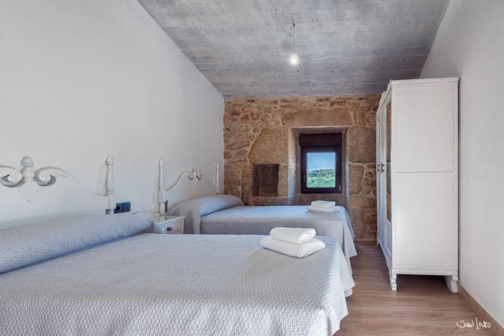 Villa O Agocho Da Moa Mazaricos Esterno foto