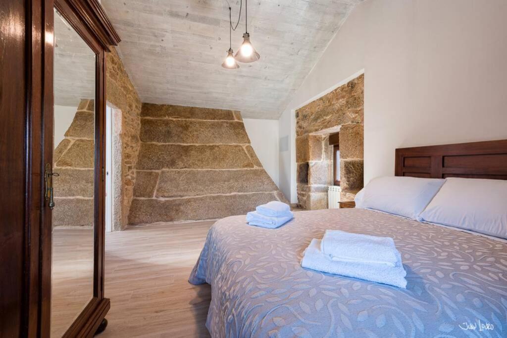Villa O Agocho Da Moa Mazaricos Esterno foto